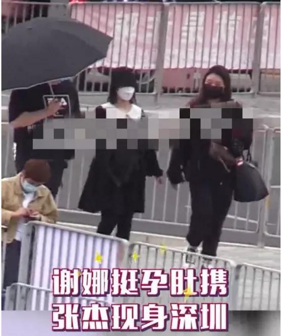 谢娜是真的怀了二胎吗（谢娜怀二胎后罕见亮相）(3)