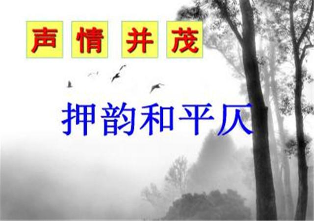 古诗的平仄讲解（学会区分平仄让你更懂诗词）(4)