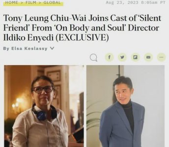 ​梁朝伟出演伊尔蒂科·茵叶蒂新片《无声的朋友》