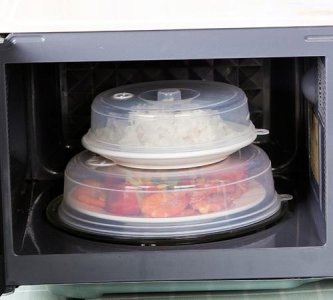 ​塑料盘子能放微波炉,盘子能放微波炉加热吗