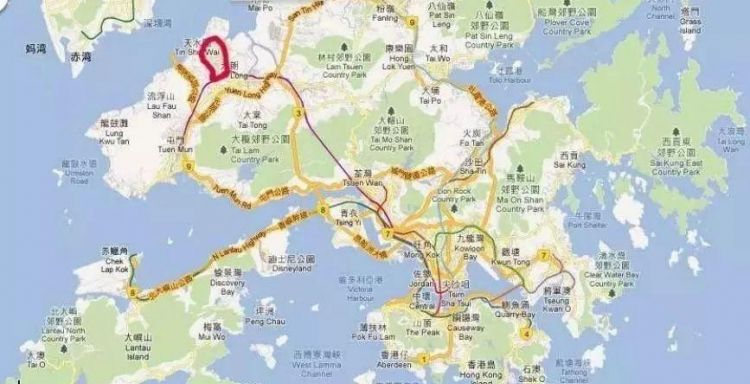香港元朗属于什么区是香港富人区吗