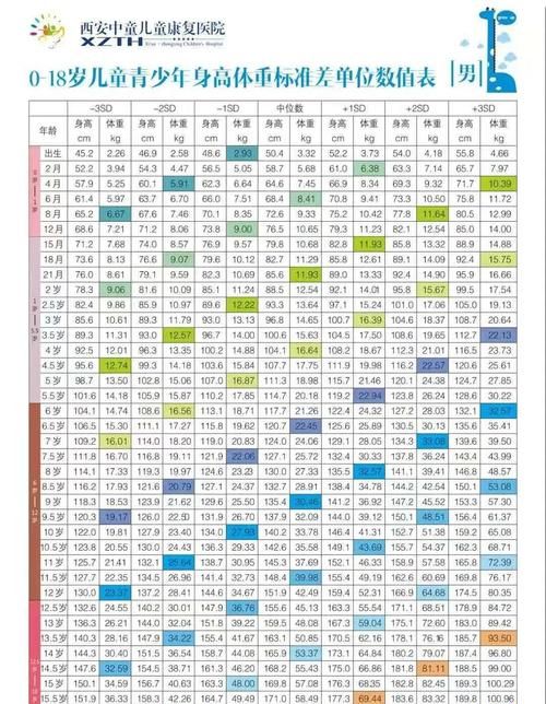 身高体重标准符号