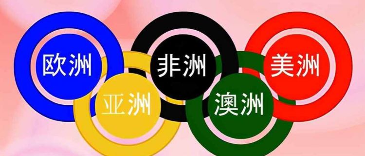 奥林匹克的五色环各代表什么颜色
