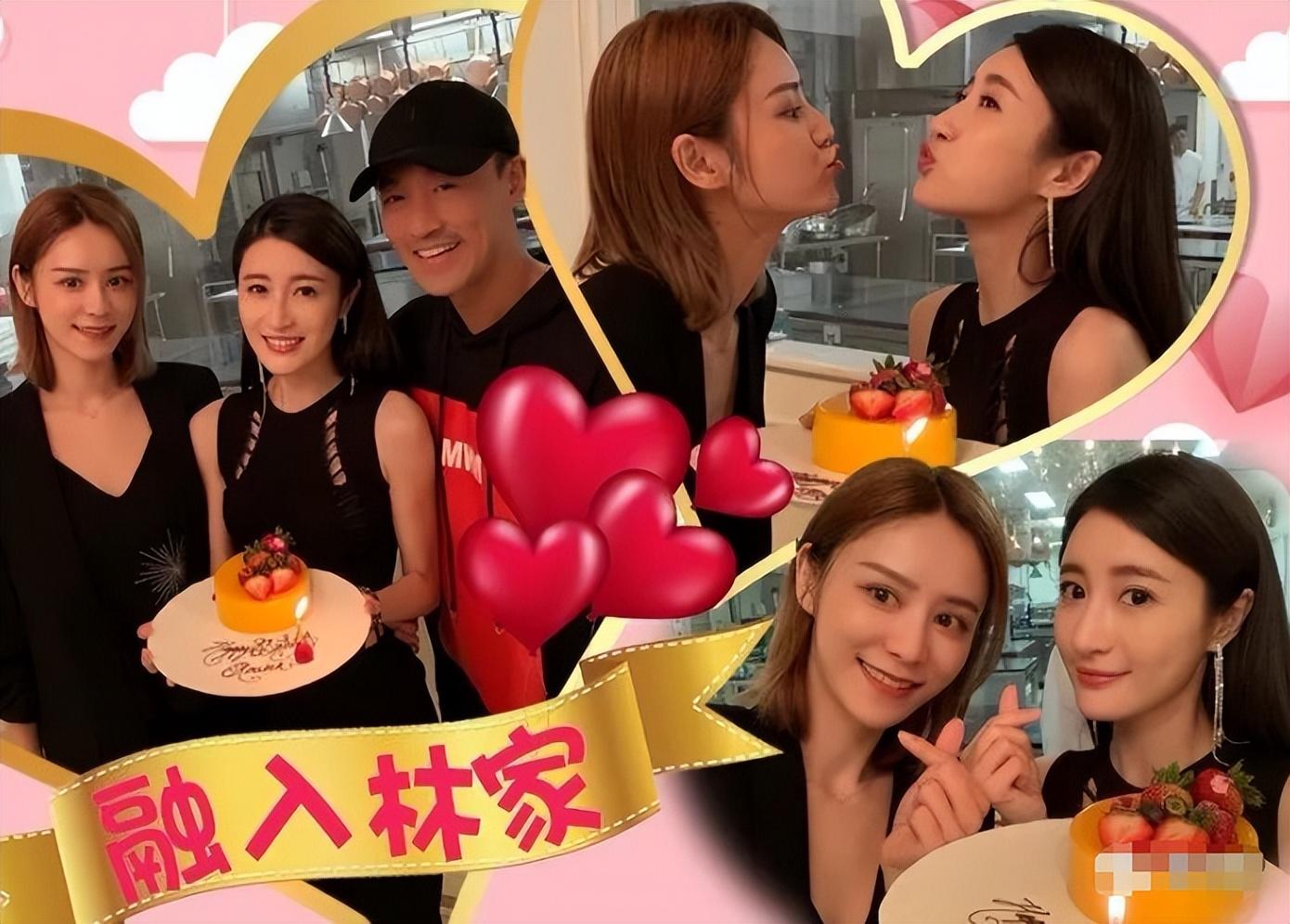 2岁张馨月个人资料及简介；生日宴曝光，与林峯头靠头切蛋糕"