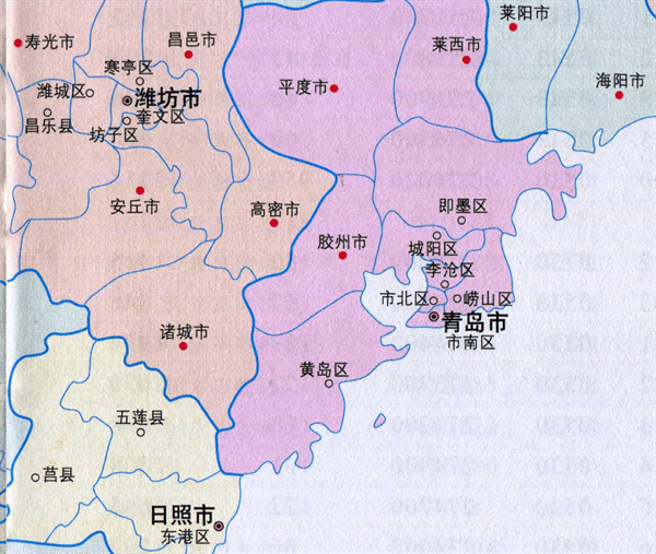 山东省各市人口排名(山东省各市人口数量)