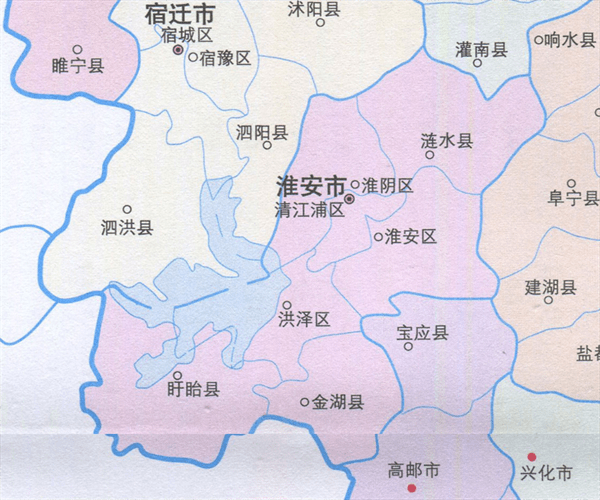 淮安市有多少人口(淮安市各县区人口排名)