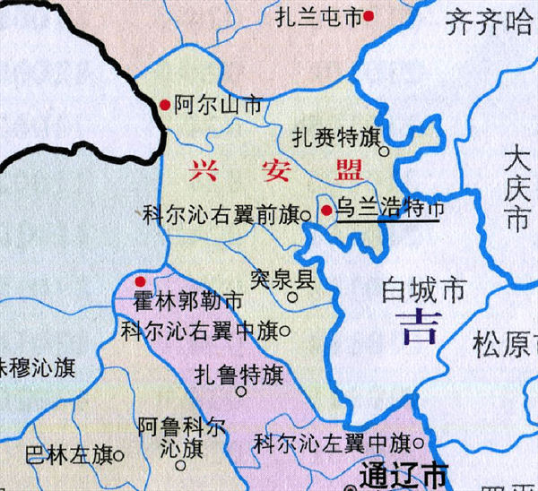 兴安盟有多少人口(兴安盟各旗县人口排名)