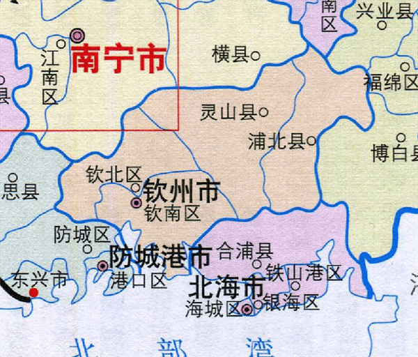 钦州市有多少人口(钦州各区县人口排名)