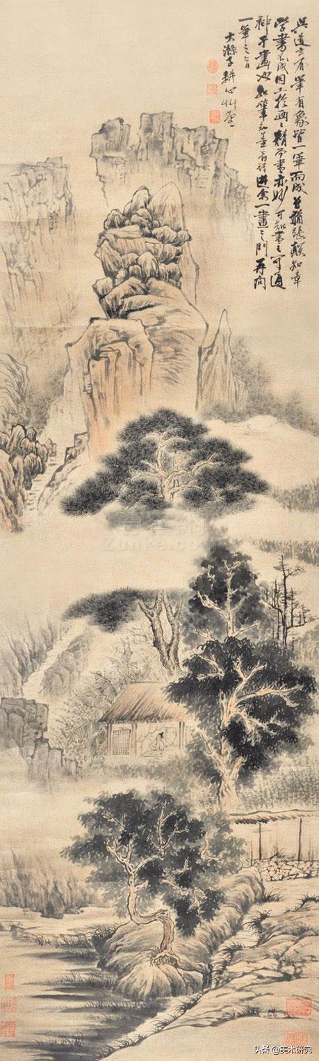石涛生平，从出生到中青年时期，从南京到北京及南归扬州
