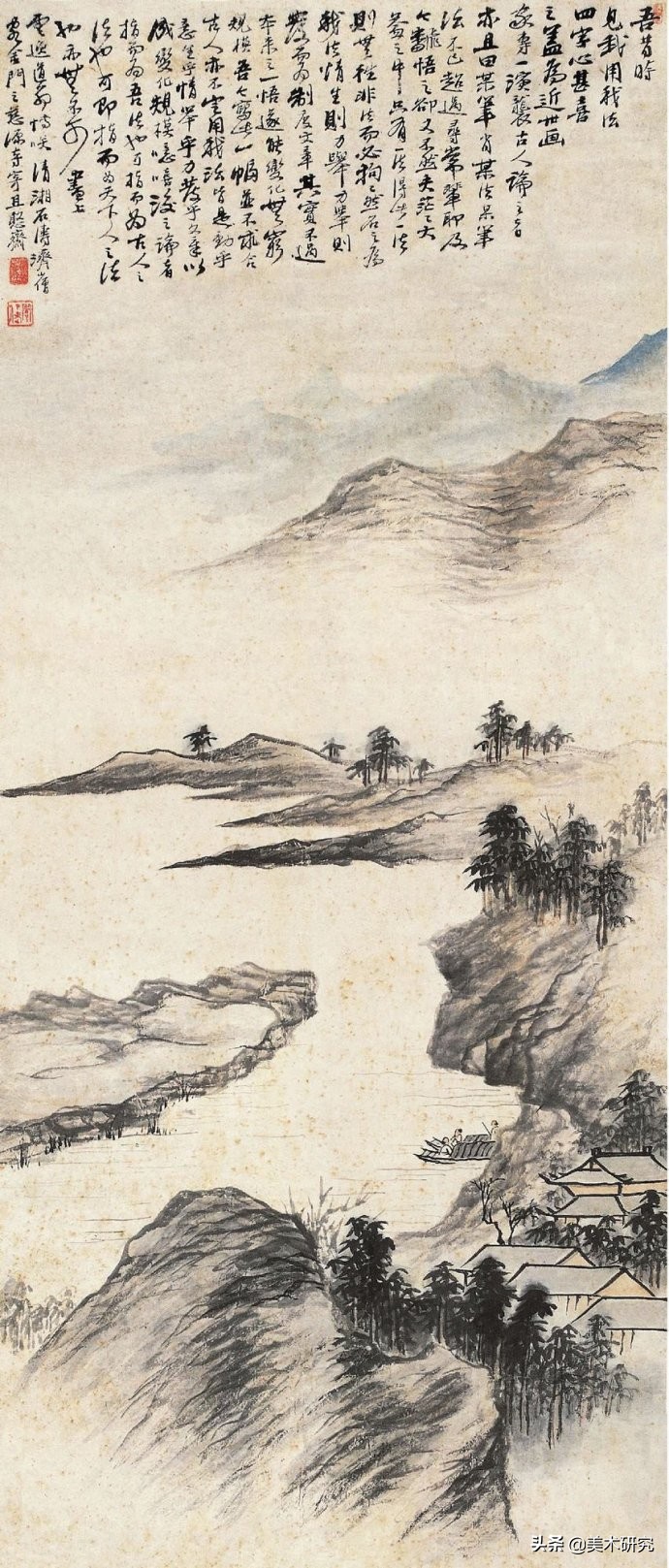 石涛生平，从出生到中青年时期，从南京到北京及南归扬州