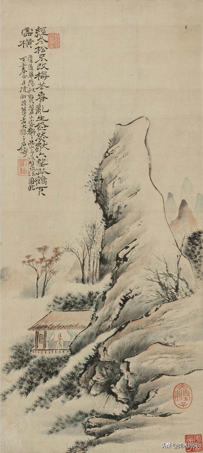 石涛生平，从出生到中青年时期，从南京到北京及南归扬州