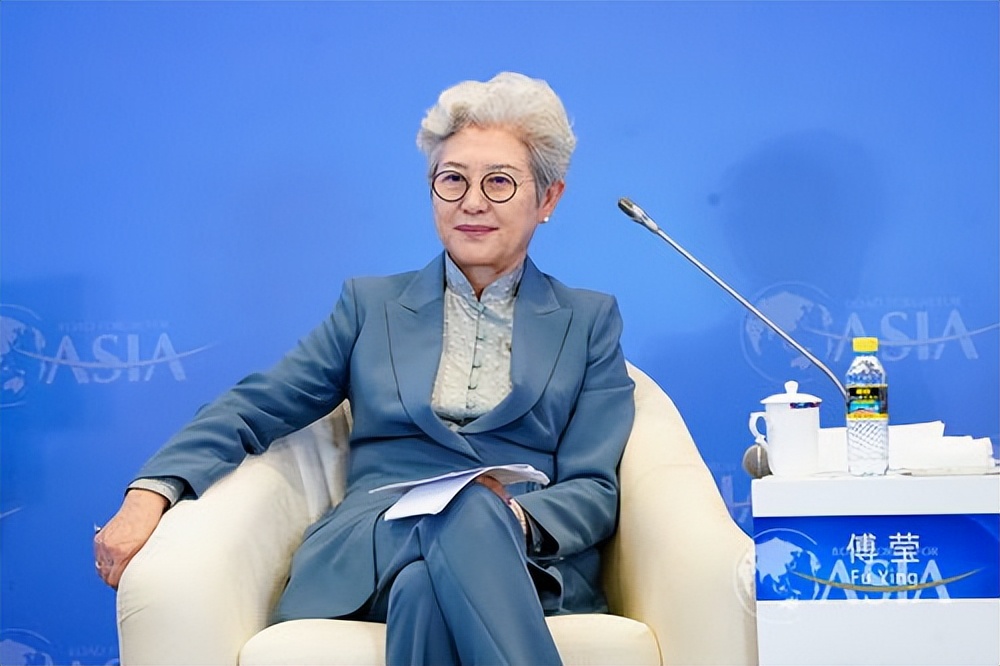 “最美外交官”傅莹：69岁风姿依旧，满头白发下有藏不住的优雅