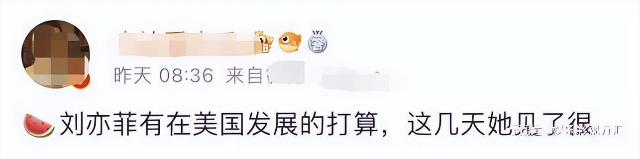 美国老乡刘亦菲洛杉矶富人区被华男偶遇，合影照片流出