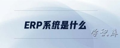 ​erp系统是什么意思啊，erp系统简介