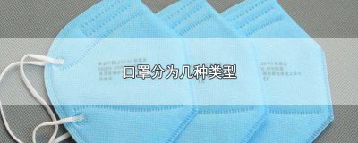 ​口罩分为几种类型(口罩的种类与区别)