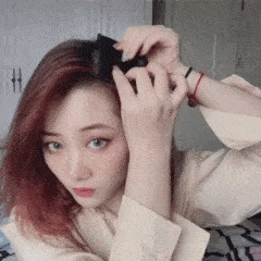 适合女生中分的发型（最容易出美女的中分发型）(16)