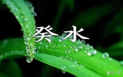 ​癸水是什么意思