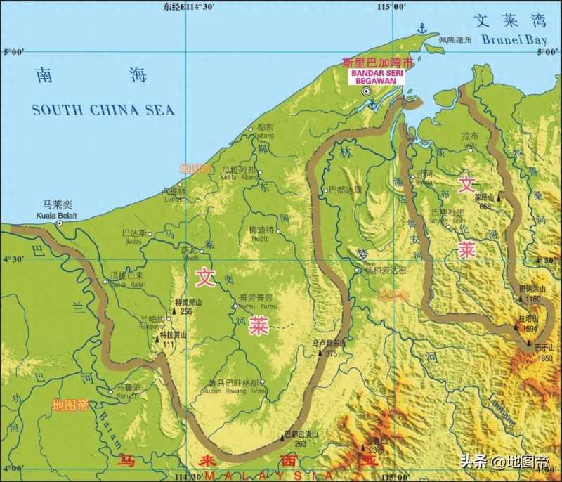 朝鲜地图(中国有哪八个海上邻国？)