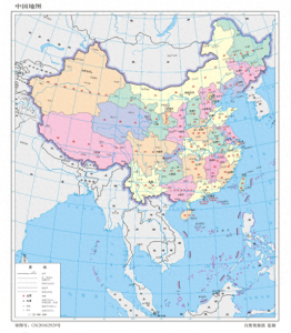 ​中国地图3D版，高清建议收藏
