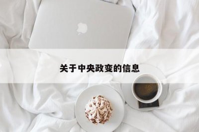 ​关于中央政变的信息