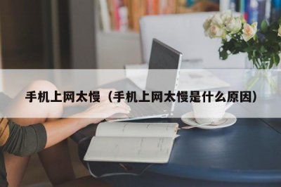 ​手机上网太慢（手机上网太慢是什么原因）
