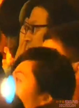 疑章子怡交新欢眼镜男恭维陈奕迅演唱会 章子怡新欢照片