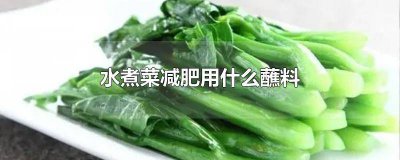 ​减肥餐水煮菜的蘸料怎么调配 减肥餐水煮菜的蘸料怎么调才好吃