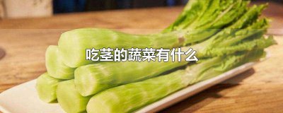 ​吃茎的蔬菜有什么简笔画 吃茎的蔬菜有什么水果