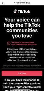 ​众议院投票在即！TikTok又弹窗了 还要在国会山干大事