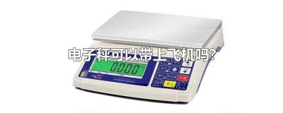 ​电子秤能带飞机吗 电子秤让带上飞机吗