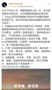 ​战略、品牌完美统一，荣耀启用顶级域名“honor.com”