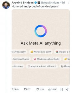 ​Perplexity认为Google、Meta、马斯克和整个世界都在抄袭它