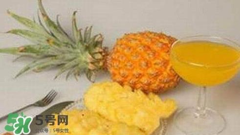 菠萝和什么食物相克？菠萝不能和什么同食