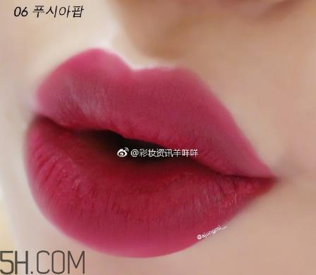 倩碧哑光气垫唇釉哪个颜色好看 最全色号试色