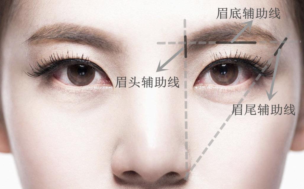 修眉毛的步骤图片女生 0失败的教程