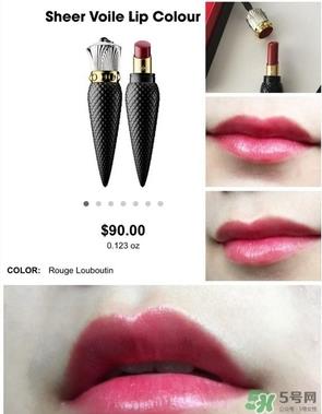 Christian Louboutin口红色号_试色图_推荐
