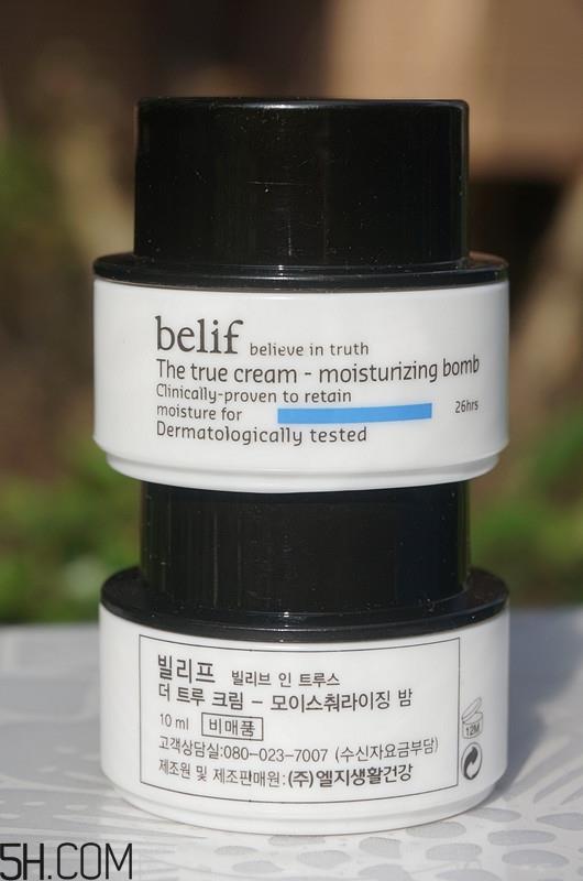 belif补水面霜是炒作吗？belif补水炸弹功效