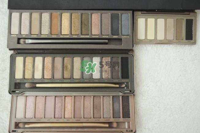 urban decay naked眼影盘1代2代3代哪个好_有什么区别