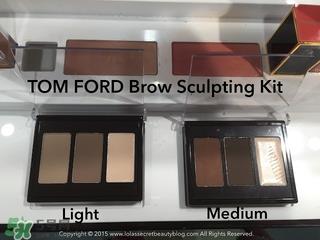 tom ford眉粉色号选择 tom ford眉粉试色
