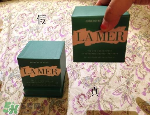 海蓝之谜眼霜真假怎么辨别_对比图