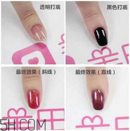 冬季流行的4大美甲风格 猫眼美甲怎么做教程图解
