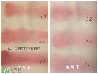 jordana腮红色号,jordana腮红试色合集图