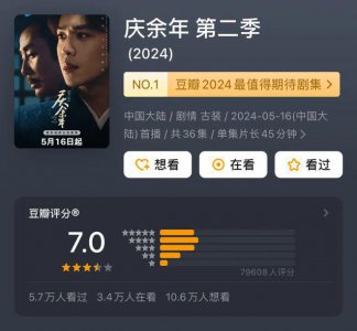 ​《庆余年2》开分7.0，评论区里快打起来了