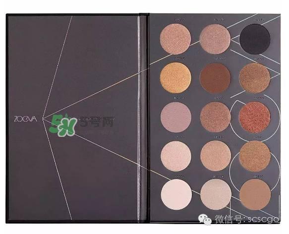 zoeva cocoa blend眼影盘 zoeva cocoa可可盘色号试色