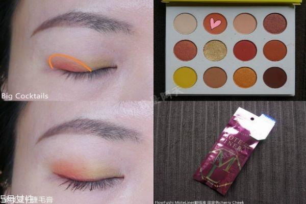 colourpop yes please眼影画法 colourpop眼影教程