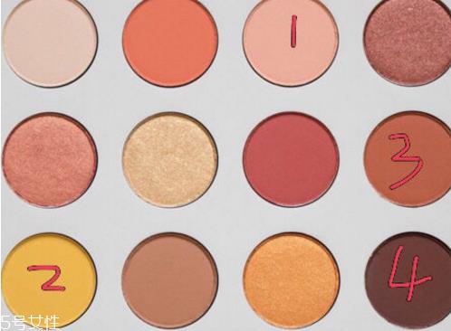 colourpop yes please眼影画法 colourpop眼影教程