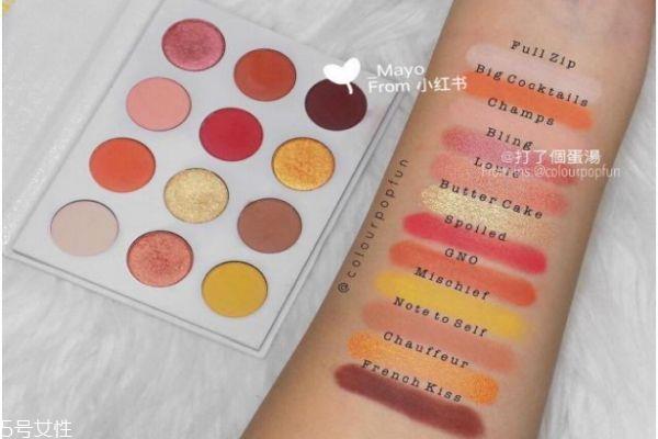 colourpop yes please眼影画法 colourpop眼影教程
