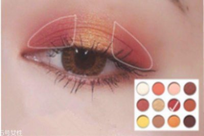 ​colourpop yes please眼影画法 colourpop眼影教程