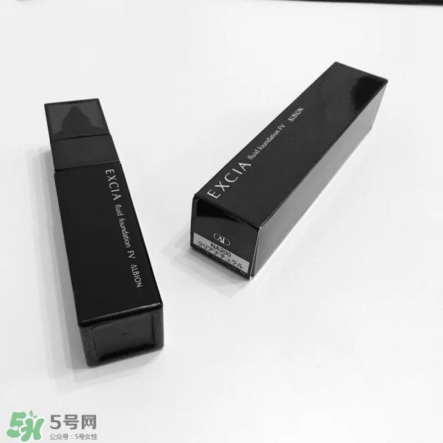 excia粉底液色号试色 excia粉底液试色图