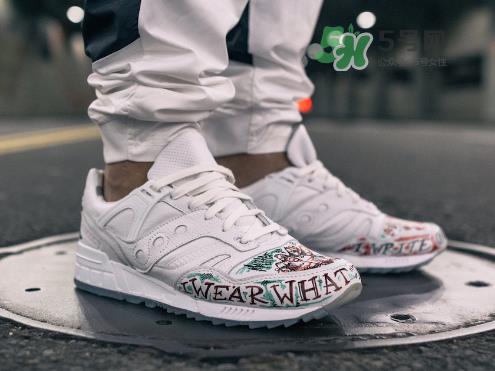 saucony与tblake联名涂鸦小白鞋怎么买_在哪买？